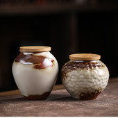 2021Novi proizvod Urne kućni ljubimac kreativna peć Ru peć mali lonac retro stil jednostavna humana kremacija životinja pepeo pas mačka ptica suveniri