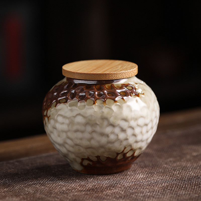 2021Novi proizvod Urne kućni ljubimac kreativna peć Ru peć mali lonac retro stil jednostavna humana kremacija životinja pepeo pas mačka ptica suveniri