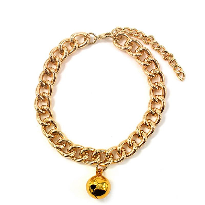 Dorakitten 1kom Ogrlica za kućne ljubimce Modno zvono Dekor Aluminijska ogrlica za pse i mačke Ogrlica za kućne ljubimce Nakit Odjevni dodaci Oprema za kućne ljubimce