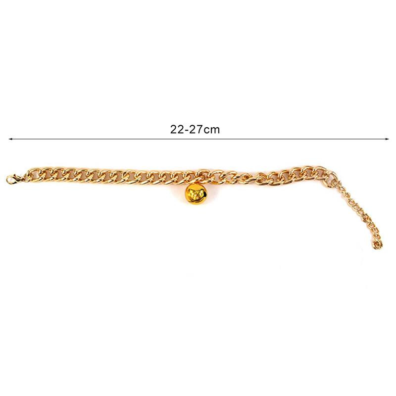 Dorakitten 1kom Ogrlica za kućne ljubimce Modno zvono Dekor Aluminijska ogrlica za pse i mačke Ogrlica za kućne ljubimce Nakit Odjevni dodaci Oprema za kućne ljubimce