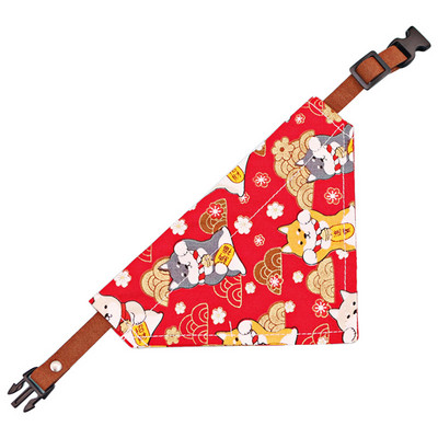 Podesivi kućni ljubimac Bandana Bandana Bibs Ogrlica za pse Kravata Pse Marama Zec Štene Mačke Trokutasti zavoj Leptir mašna Dodaci za kućne ljubimce