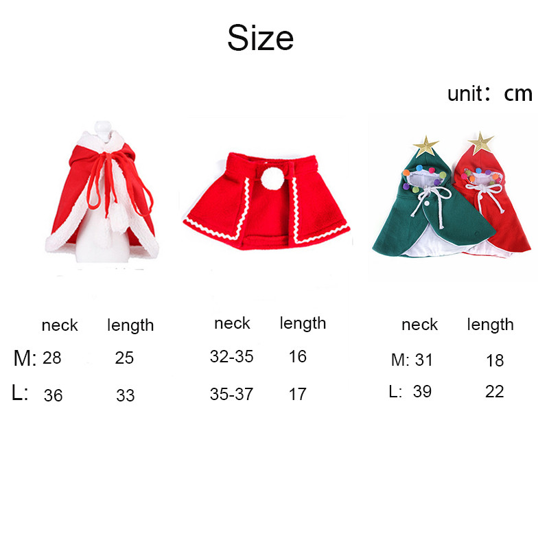 Ziemassvētku vecīša kaķa ar kapuci Cosplay kostīmi Apģērbi Ziemassvētkiem Suns Apmetnis Šalle Witcher Cepure Kaķēns Mājdzīvnieku rekvizīti Komplekti Jaunums Apģērbs