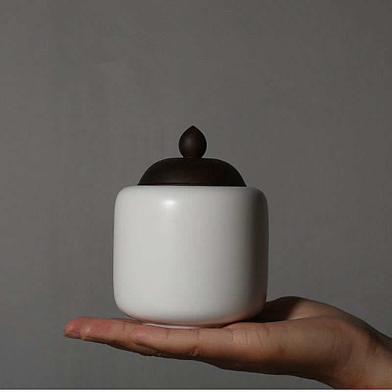 Ceramică pentru funeralii umane Sicrie cu amintiri pentru animale de companie Cenușă pentru incinerare pentru animale mici pentru adulți Cutie pentru sicrie pentru câini Urnă de sublimare