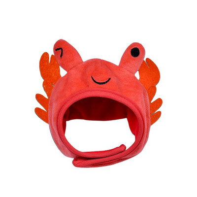 Smieklīga dzīvnieka forma Mājas suņa kaķa cepure kostīms silta vardes cepure Jaungada ballīte Ziemassvētku Cosplay aksesuāri Foto rekvizīti Galvassegas