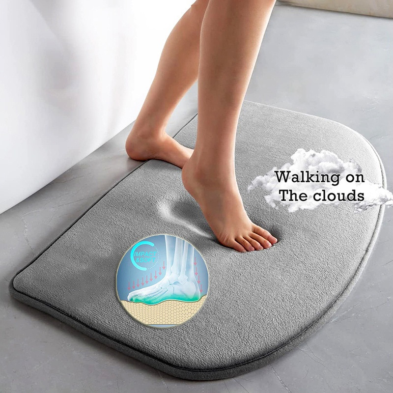 Neklizajuće prostirke za kupanje Super upijajući tepisi za tuš kabinu Mekani pod WC-a Sporo odskakanje Debela prostirka za kupanje Prostirka za uređenje doma