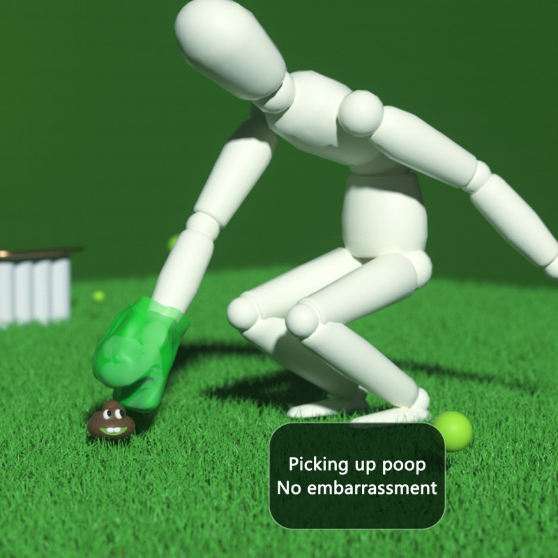 Koerte lemmikloomade reisimiseks kokkupandav kaakuri kühvel Lagunevad kotid Poop Scoop Clean Koguge väljaheidete puhastusvahend Jäätmete kogumine koeratarvete jaoks