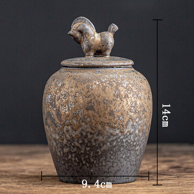 Crematio Spremnik za urnu za uspomenu Pepeo Memorijal za kućne ljubimce Kremiranje Pogrebne urne za ljudski pepeo Pas Keepsak Urna Praha Suveniri