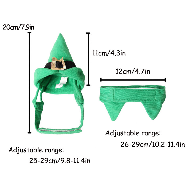 Mačka Božićni šešir Pokrivala za pse Svečani šešir Pokrivalo za glavu za zabavu Psić Mačić Šešir Božićni blagdani Dekoracija Kostim Dodaci za kućne ljubimce