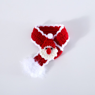 Naminių gyvūnėlių kalėdinių šalikų rinkinys Miela katė Kalėdinė kepurė Megzta Kalėdų Senelis Šalikas Kojinės Šventinė Dovana naminiams gyvūnėliams Laimingų Naujųjų Metų Navidad Naminių gyvūnėlių aksesuarai