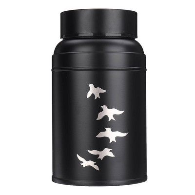 600ML Urne za kremiranje od nehrđajućeg čelika Pogrebne uspomene za kremiranje pasa, mačaka