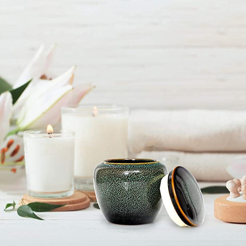 1kom personalizirane mini urne za uspomene Urne za kremaciju za pepeo Pogrebne urne za ljudski pepeo Prikaz pogrebne urne kod kuće