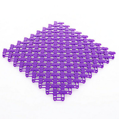 Vannas istabas pretslīdes paklājiņš Vannas istaba Virtuve Daudzkrāsu paklājiņš Dušas istaba Augstas kvalitātes plastmasas paklājiņš 25cm*25cm pēdu masāžas gumijas paklājiņš
