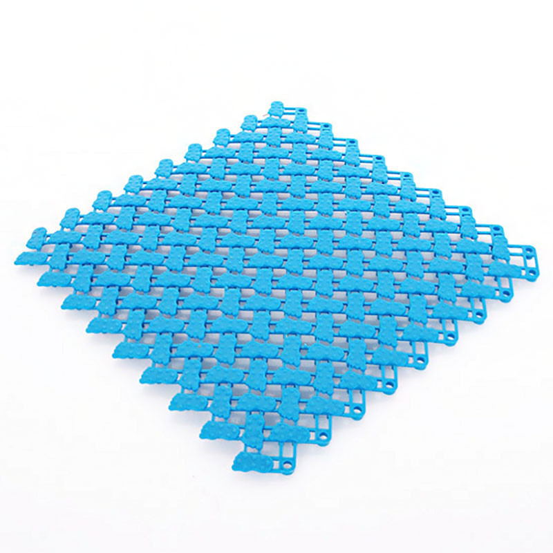Vannas istabas pretslīdes paklājiņš Vannas istaba Virtuve Daudzkrāsu paklājiņš Dušas istaba Augstas kvalitātes plastmasas paklājiņš 25cm*25cm pēdu masāžas gumijas paklājiņš