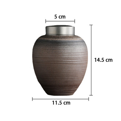 Urne za kremiranje pogreba za pse, mačke, kućne ljubimce, japanski wabisabi stil u uspomeni s ljubavlju, velika urna za pepeo, ljudski, prilagodljivi tekst