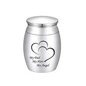 Urne za uspomenu za ljudski pepeo Mini kremacijska urna Male pogrebne urne za pepeo Pogrebna urna za kremiranje od nehrđajućeg čelika