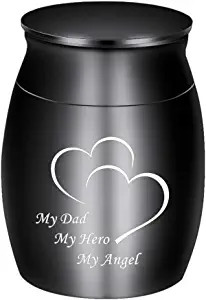 Urne za uspomenu za ljudski pepeo Mini kremacijska urna Male pogrebne urne za pepeo Pogrebna urna za kremiranje od nehrđajućeg čelika