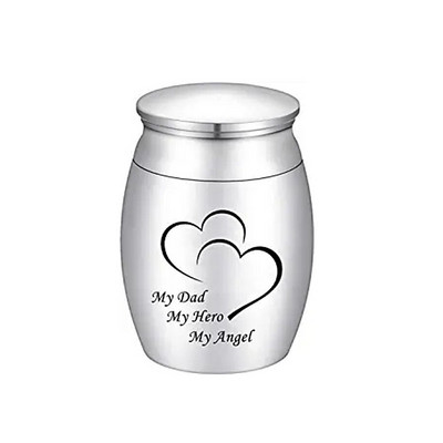 Urne za uspomenu za ljudski pepeo Mini kremacijska urna Male pogrebne urne za pepeo Pogrebna urna za kremiranje od nehrđajućeg čelika
