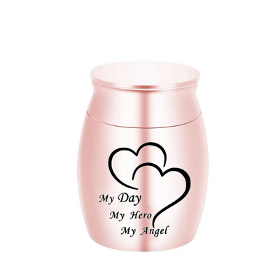 Urne za uspomenu za ljudski pepeo Mini kremacijska urna Male pogrebne urne za pepeo Pogrebna urna za kremiranje od nehrđajućeg čelika