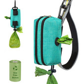 Mājdzīvnieku kaķu atkritumu maiss Oksfordas auduma pārnēsājams noārdāms suņu izkārnījumu maisiņš Uzglabāšanas soma Mājdzīvnieku piederumi ceļojumiem āra suņu pastaigām