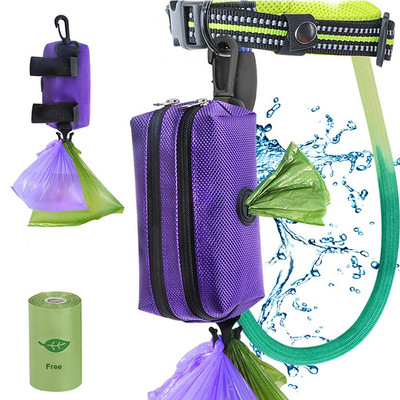 Mājdzīvnieku kaķu atkritumu maiss Oksfordas auduma pārnēsājams noārdāms suņu izkārnījumu maisiņš Uzglabāšanas soma Mājdzīvnieku piederumi ceļojumiem āra suņu pastaigām