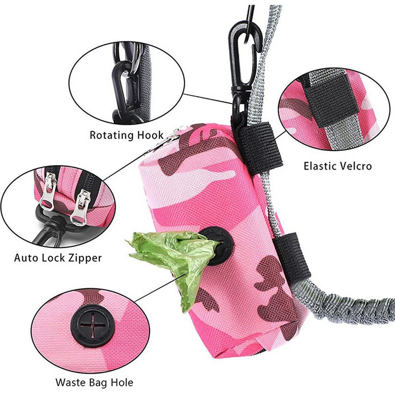 Mājdzīvnieku kaķu atkritumu maiss Oksfordas auduma pārnēsājams noārdāms suņu izkārnījumu maisiņš Uzglabāšanas soma Mājdzīvnieku piederumi ceļojumiem āra suņu pastaigām