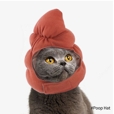 Smiješna kapa za mačku Morska zvijezda Hoop Piletina Dress Up Kostim Šešir za kućne ljubimce Božićni cosplay Topla pokrivala za glavu Pse Kape Štene Dodaci za mačke