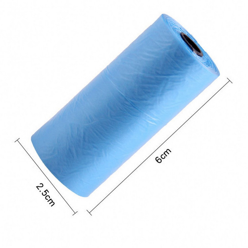 5 10 15 Rola/Pakiranje 225 kom. Vreća za čišćenje smeća za kućne ljubimce, pse PE Vreća za čišćenje mačjih izmeta za kućne ljubimce, vrećice za sakupljanje otpada na otvorenom