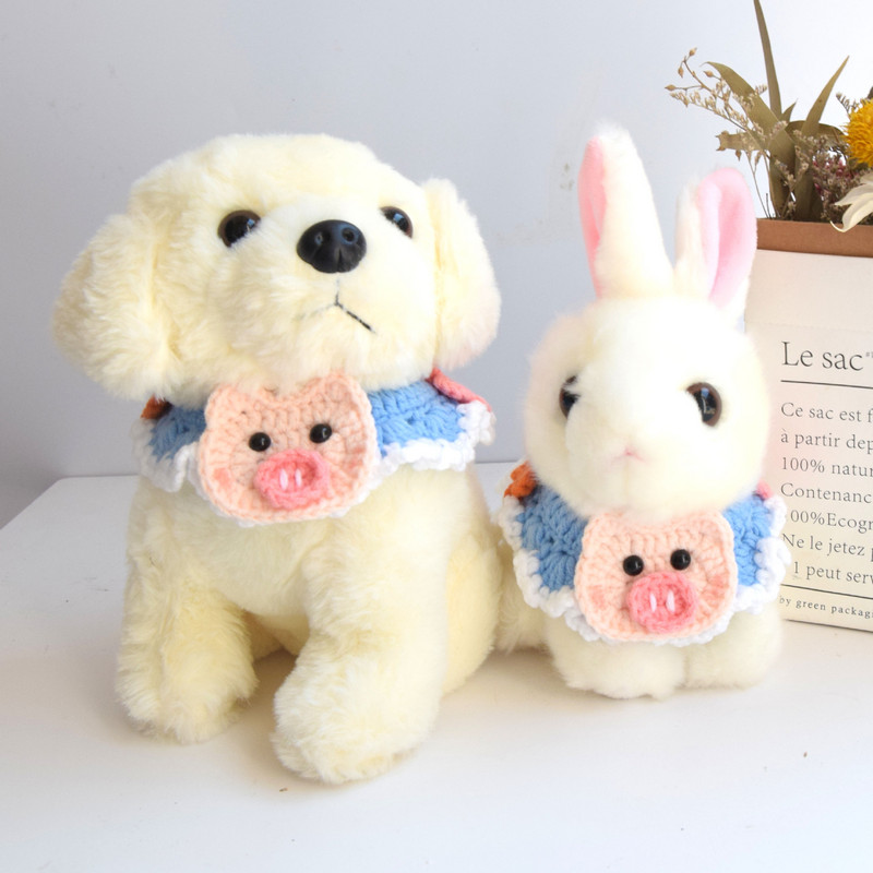 Potrepštine za kućne ljubimce Uzorak prasića Ogrlica za mačke Šal za pse Ukrasni vuneni ručno pleteni šal Pribor za mačke Pribor za kućne ljubimce Predmeti za kućne ljubimce