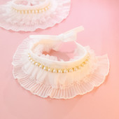 Mājdzīvnieku kaklasiksnas Kaķēnu Kaķu kaklasiksnas Suņu Aksesuāri Mežģīņu kaklasiksnas Jauki, mīļi mājdzīvnieku aksesuāri Mājdzīvnieku piederumi Kaķu piederumi Mājdzīvnieku priekšmeti