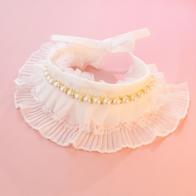 Mājdzīvnieku kaklasiksnas Kaķēnu Kaķu kaklasiksnas Suņu Aksesuāri Mežģīņu kaklasiksnas Jauki, mīļi mājdzīvnieku aksesuāri Mājdzīvnieku piederumi Kaķu piederumi Mājdzīvnieku priekšmeti