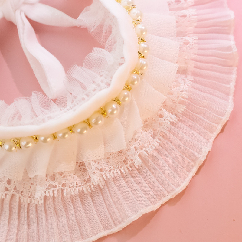 Mājdzīvnieku kaklasiksnas Kaķēnu Kaķu kaklasiksnas Suņu Aksesuāri Mežģīņu kaklasiksnas Jauki, mīļi mājdzīvnieku aksesuāri Mājdzīvnieku piederumi Kaķu piederumi Mājdzīvnieku priekšmeti