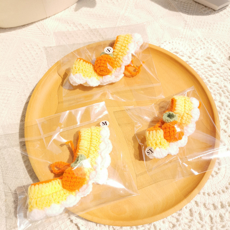 Fruit Series Ogrlica za kućne ljubimce Ogrlica za mačiće Tkani slatki remen Podesivi šal za pse Saliva Oprema za kućne ljubimce Pribor za kućne ljubimce Pribor za mačke