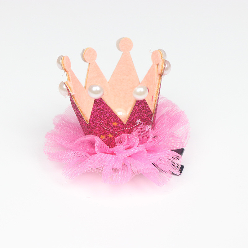 Kućni ljubimac Pas Ukosnica Sweet Princess Crown Mačka Šešir Kapa Rođendanska zabava Cosplay Pet Kapa Pokrivala za glavu Mačke Mačići Štene Pokrivala za glavu Dodaci