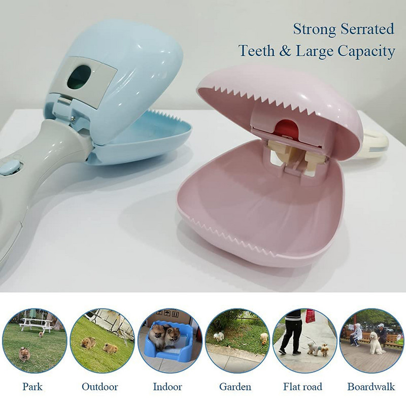 Lopatica za izmet pasa kućnog ljubimca Lako skupljanje Vanjski Praktično štene mačji izmet Skupljač izmeta Čistač izmeta za uklanjanje stezaljke Alat za čišćenje