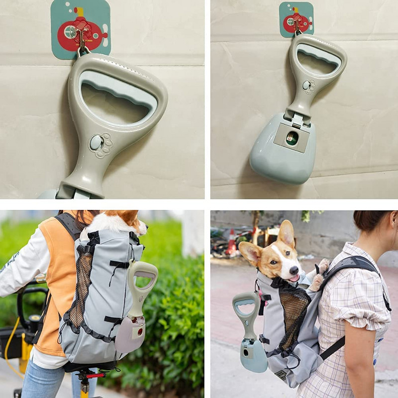 Lopatica za izmet pasa kućnog ljubimca Lako skupljanje Vanjski Praktično štene mačji izmet Skupljač izmeta Čistač izmeta za uklanjanje stezaljke Alat za čišćenje