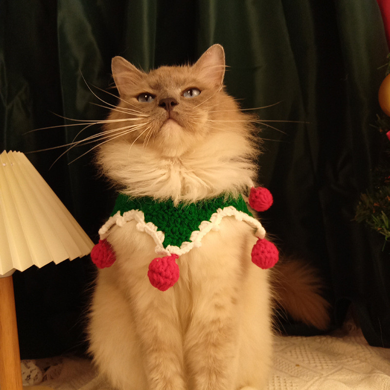 Ogrlica za mačke Slatka pletena ogrlica za mačiće Ručno pletena ogrlica Ogrlica za pse Ogrlica za kućne ljubimce Pribor za kućne ljubimce Pribor za mačke