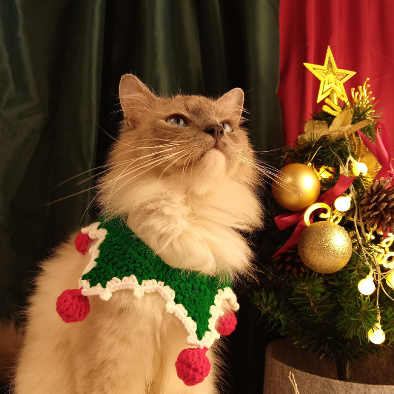 Ogrlica za mačke Slatka pletena ogrlica za mačiće Ručno pletena ogrlica Ogrlica za pse Ogrlica za kućne ljubimce Pribor za kućne ljubimce Pribor za mačke