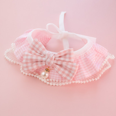 Gulerele pentru animale de companie Gulerele pentru pisici Gulerele din dantelă Decorație cu fundă Accesorii pentru pisici cu imprimeu în carouri Accesorii pentru animale de companie Accesorii pentru animale de companie Accesorii pentru pisoi