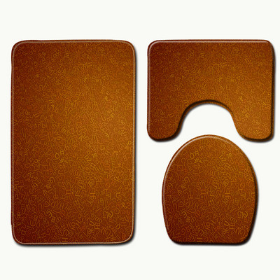 Zeegle otisnuta podloga za tuširanje Neklizajući tepih za kupaonicu Poklopac za WC školjku Podne prostirke za kupaonicu Podne prostirke od mikrovlakana WC prostirke Tepih za kupaonicu od memorijske pjene