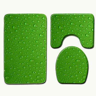 Zeegle otisnuta podloga za tuširanje Neklizajući tepih za kupaonicu Poklopac za WC školjku Podne prostirke za kupaonicu Podne prostirke od mikrovlakana WC prostirke Tepih za kupaonicu od memorijske pjene