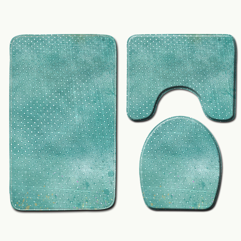 Zeegle otisnuta podloga za tuširanje Neklizajući tepih za kupaonicu Poklopac za WC školjku Podne prostirke za kupaonicu Podne prostirke od mikrovlakana WC prostirke Tepih za kupaonicu od memorijske pjene