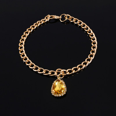 Accesorii pentru pisici pandantiv metal cristal diamant pisică guler pentru câine colier reglabil pentru pisică Accesorii pentru animale de companie Produs pentru animale de companie Accesorii pentru câini