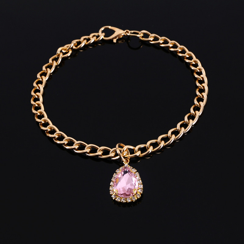 Accesorii pentru pisici pandantiv metal cristal diamant pisică guler pentru câine colier reglabil pentru pisică Accesorii pentru animale de companie Produs pentru animale de companie Accesorii pentru câini