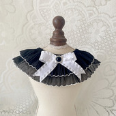 Čipkasti ovratnik za kućne ljubimce Mačka Pas Kravata Leptir leptir Nakit Crna moda Oprema za kućne ljubimce Pribor za kućne ljubimce Pribor za pse Proizvodi za kućne ljubimce