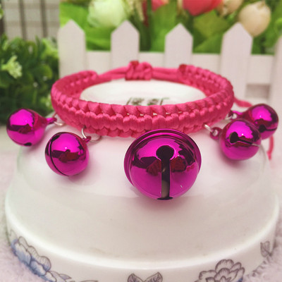 Ogrlica zvono za kućne ljubimce Mačka Mali pas Slatki nakit Ogrlica za mačke Ogrlica za pse Jednobojna slatka ogrlica za kućne ljubimce Pribor za kućne ljubimce Potrepštine za kućne ljubimce