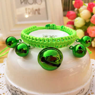 Ogrlica zvono za kućne ljubimce Mačka Mali pas Slatki nakit Ogrlica za mačke Ogrlica za pse Jednobojna slatka ogrlica za kućne ljubimce Pribor za kućne ljubimce Potrepštine za kućne ljubimce