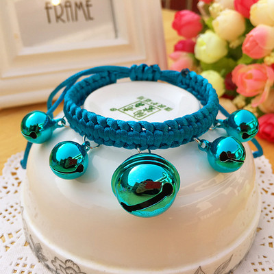 Ogrlica zvono za kućne ljubimce Mačka Mali pas Slatki nakit Ogrlica za mačke Ogrlica za pse Jednobojna slatka ogrlica za kućne ljubimce Pribor za kućne ljubimce Potrepštine za kućne ljubimce