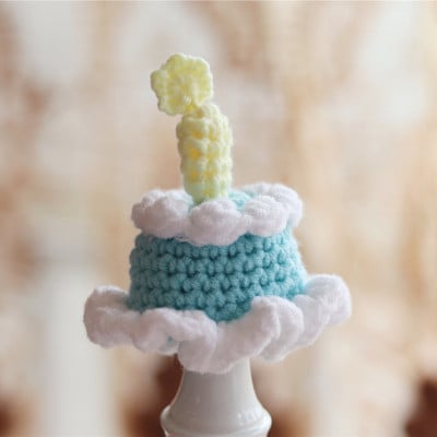 Destul de croșetat Animal Pisică Accesorii Pisici Papioni Tricotat Pisicuță Colier Câine Pălărie Roz Iepuraș Gât Decor Yorkie Ragdoll