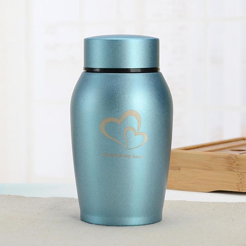 Male urne za ljudski pepeo Mali memorijalni držač za pogrebni pepeo Always In My Heart Urne za uspomenu za ljudski/kućni pepeo Idealno