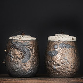 Bēres kapa piemineklim Cilvēka kremēšana Pelnu urnas Piemiņas pelnu turētājs Retro keramikas piemiņas glabātava Urna Praha Suvenīri Dāvana